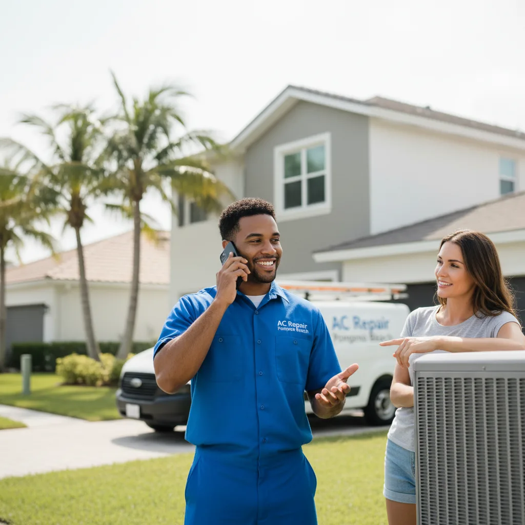 AC Repair Pompano Beach customer support in Weehawken